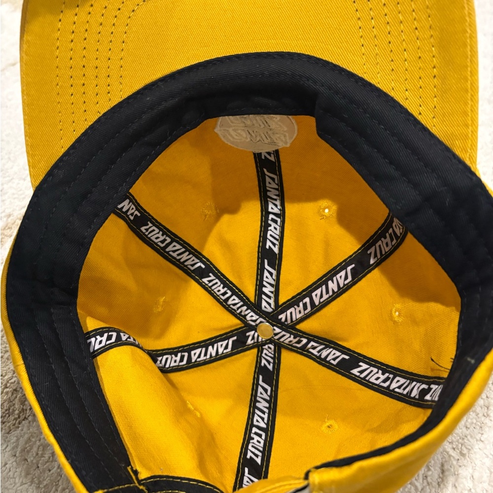 Santa Cruz Mustard Yellow Cap - Picture 4 of 4